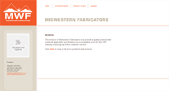 Desktop Screenshot of midwesternfabricators.com